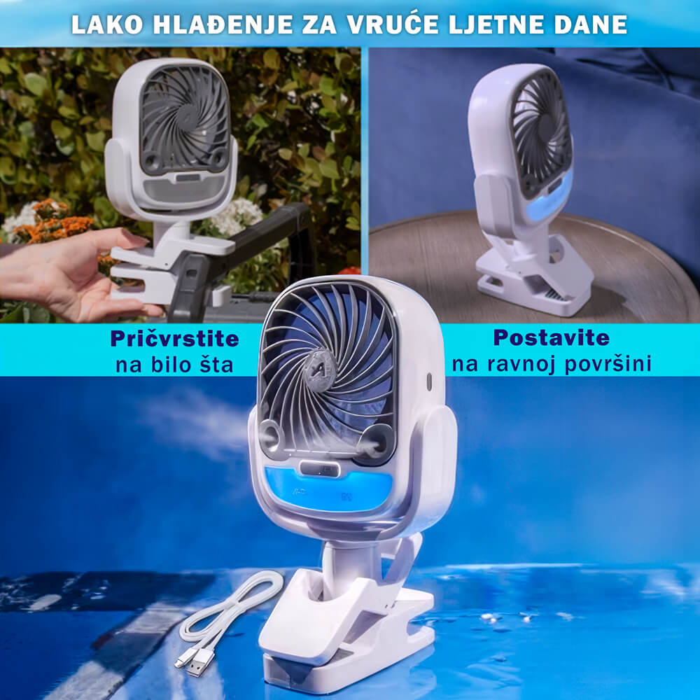 Ventilator s vodenim hlađenjem