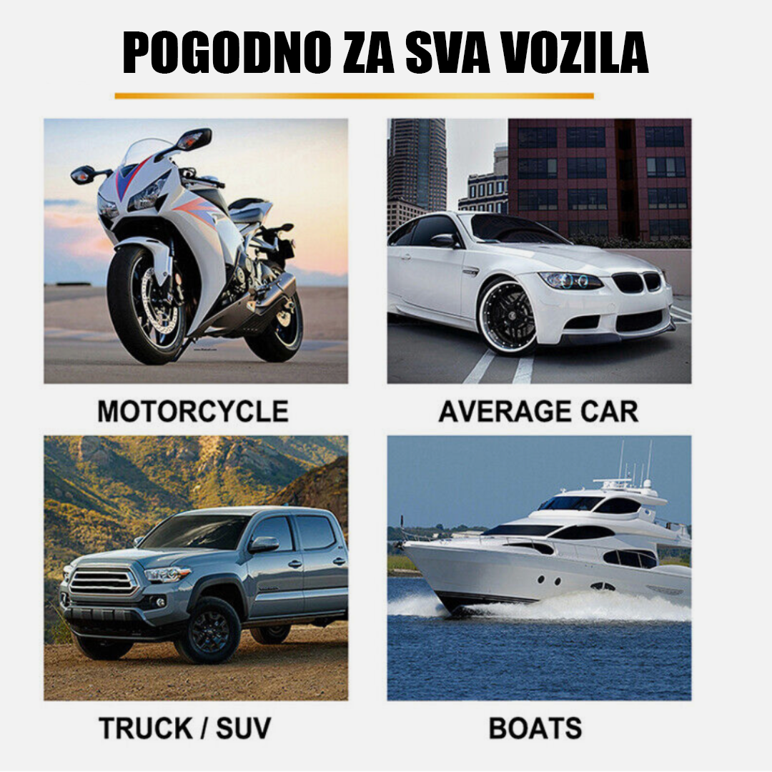 Keramički premaz za automobile 3 u 1